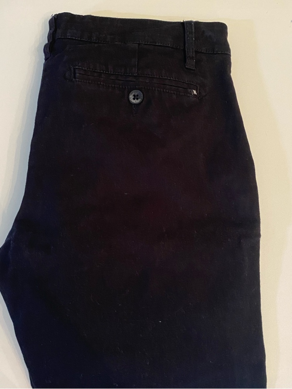 Black Hurley Pants - Classic Straight Fit